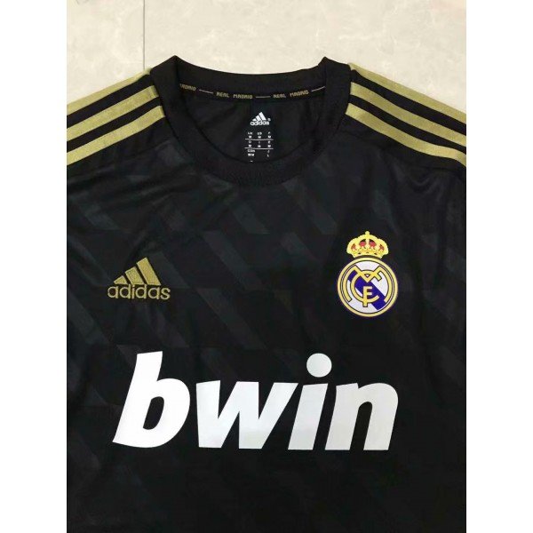 Camisa retro Adidas Real Madrid 2011 2012 II jogador manga comprida